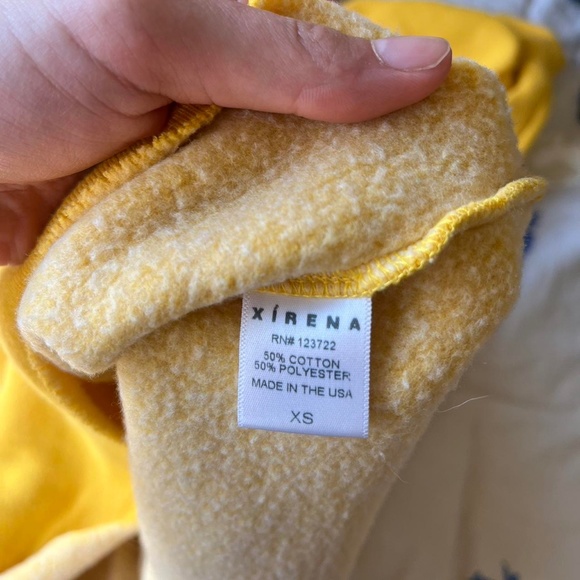 Xírena super soft yellow v-neck sweater - Picture 6 of 6
